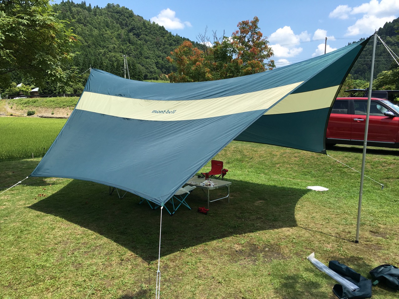 アウトドア テント/タープ モンベル ビッグタープHX | おい！お父さんはキャンプを始めるよ！！